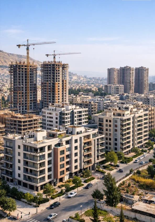 ستقبل العمران في سوريا: رؤية بصرية لمرحلة التطوير الجديدة
